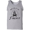 thumbnail image 1 of Meet Me At The Firepit Adult Tank Top, 1 of 3