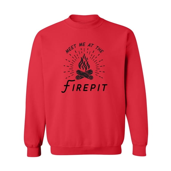 Meet Me At The Firepit Crewneck Sweatshirt