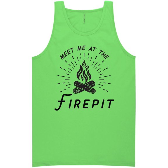 Meet Me At The Firepit Neon Tank Top