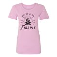 thumbnail image 1 of Meet Me At The Firepit Womens crewneck tee, 1 of 3