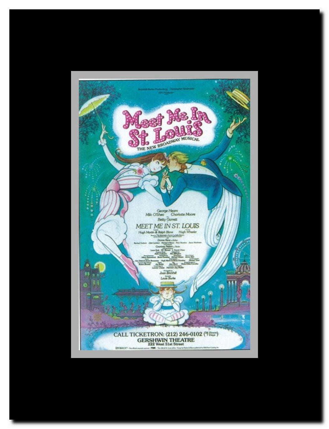 Meet Me In St.Louis (Broadway) Framed Movie Poster
