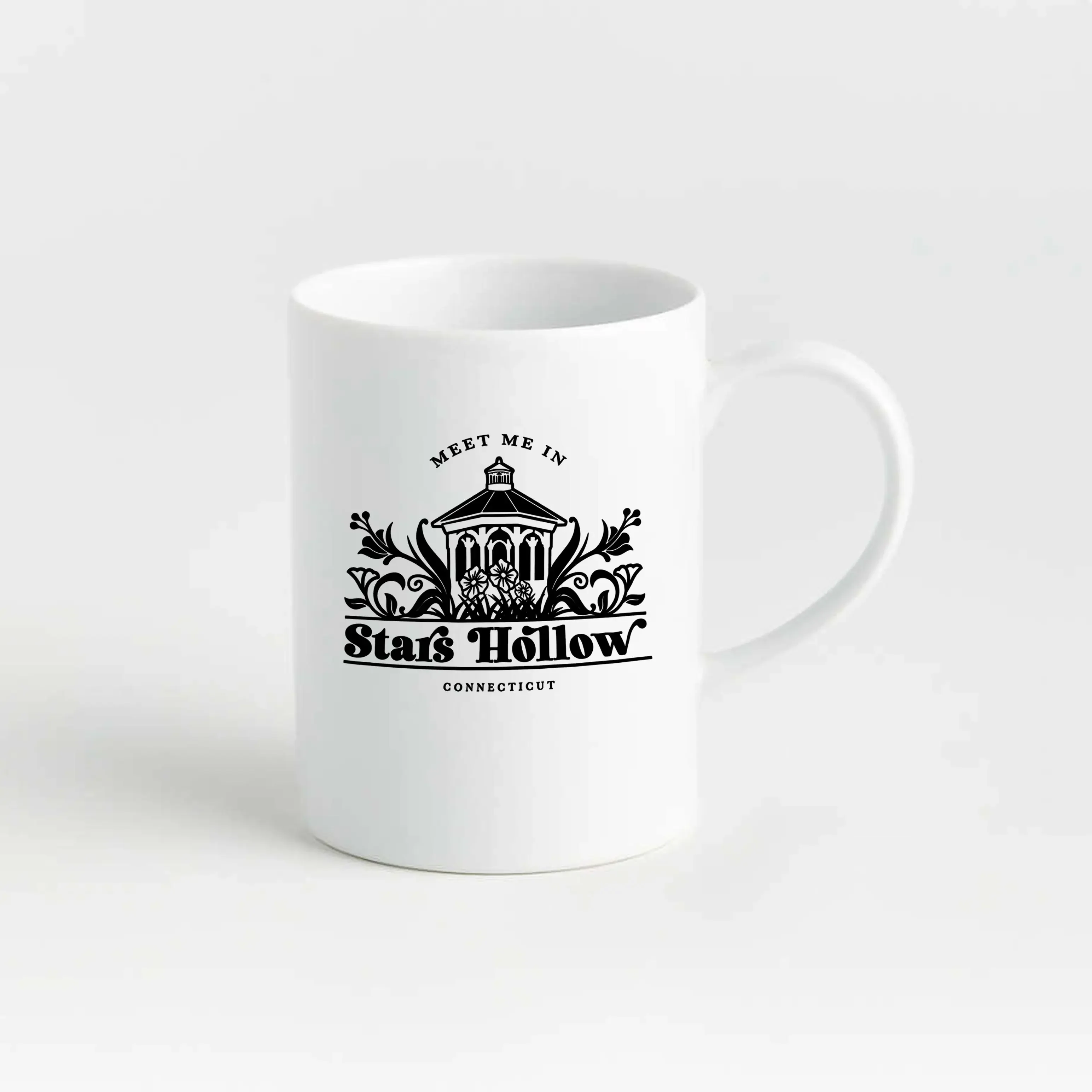 Meet Me In Stars Hollow Connecticut Gilmore Girls Coffee Mug Gilmore Girl GiftsRory Gilmore Luke