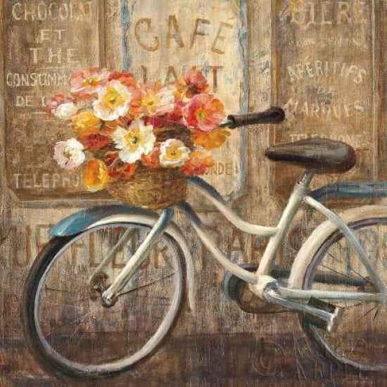 Meet Me at Le Cafe II Canvas Art - Danhui Nai (24 x 24)