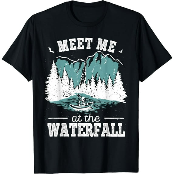 Meet Me at the Waterfall Chaser vintage mens waterfall T-Shirt