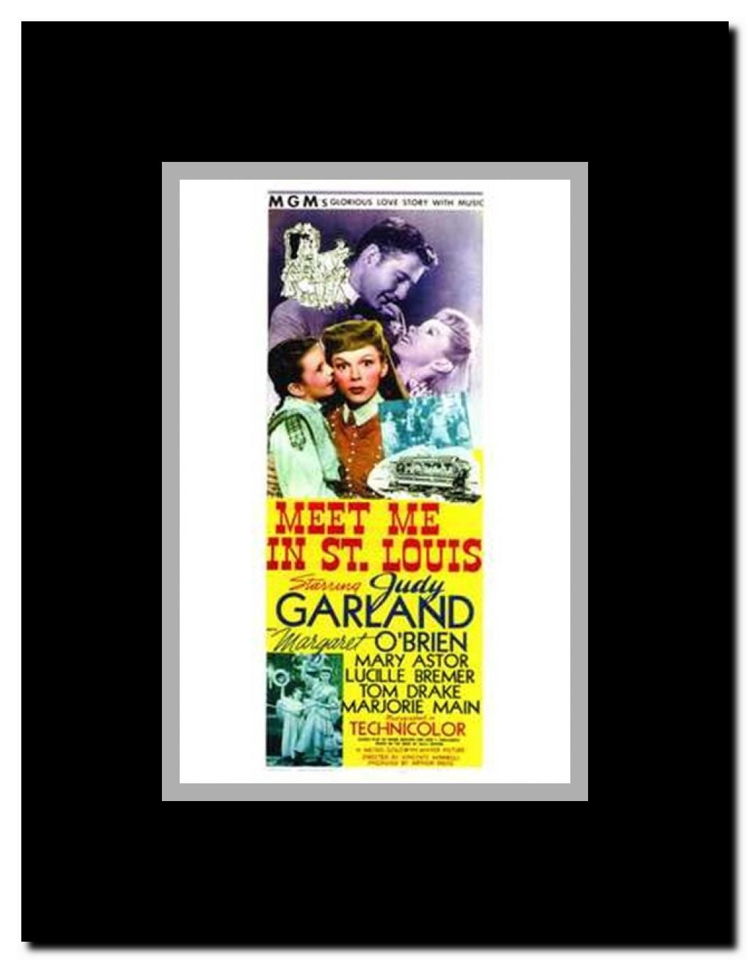 Meet Me in St Louis Framed Movie Poster