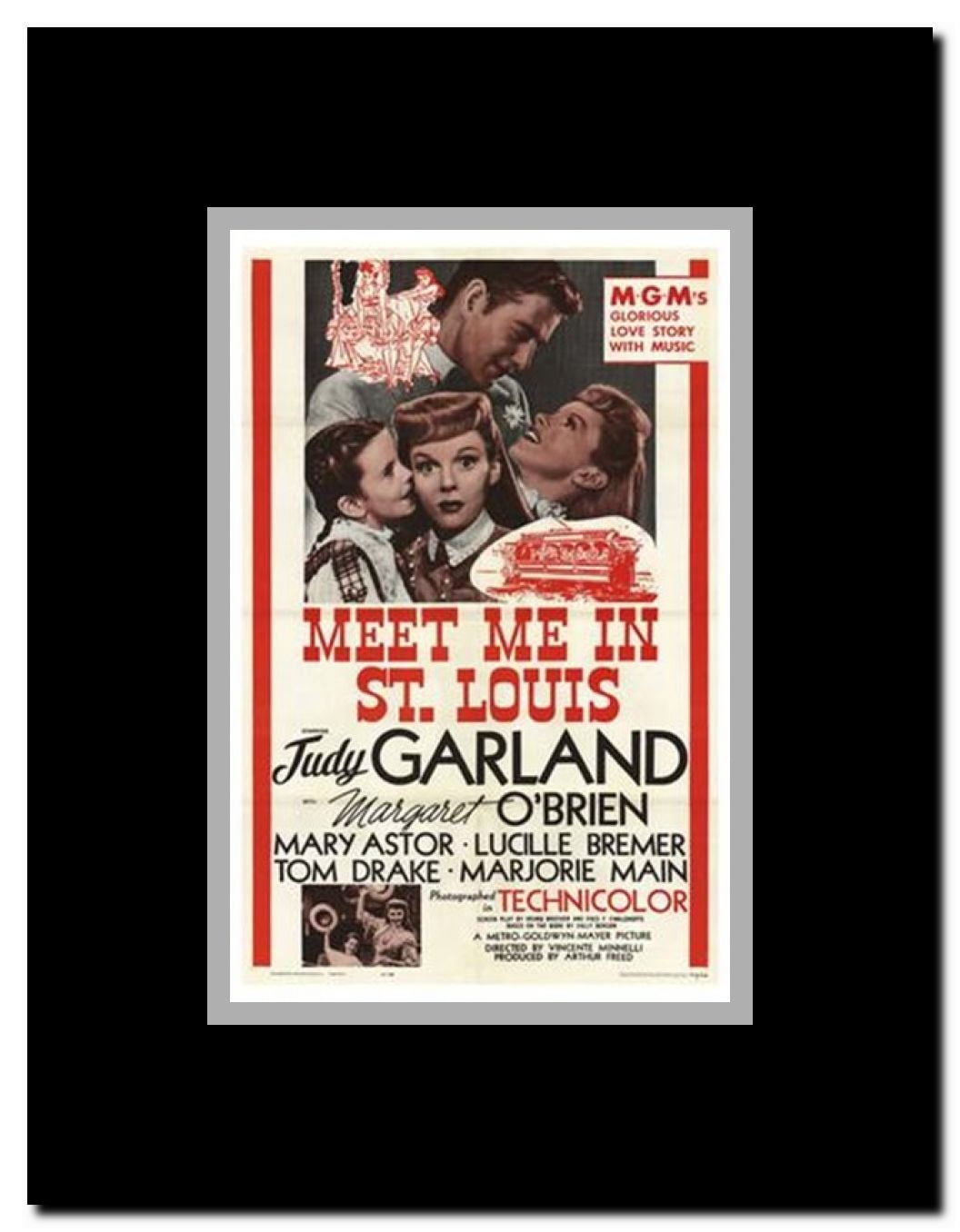 Meet Me in St Louis Framed Movie Poster