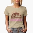thumbnail image 1 of Meet Me in the Desert, Wester Desert Art Merch Gift, Tan T-Shirt, Small, 1 of 5