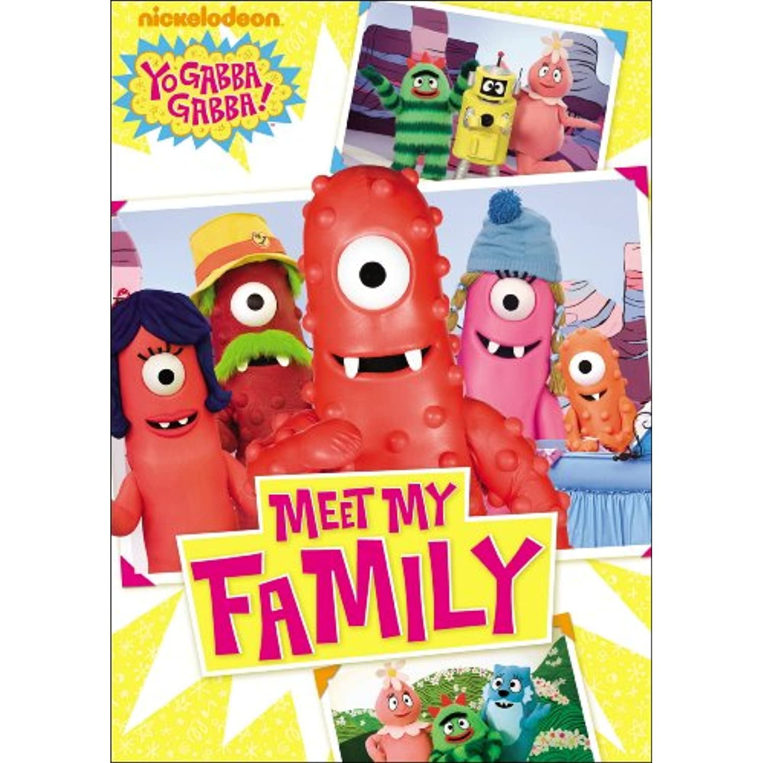 Yo Gabba Gabba!: Meet My Family (DVD, 2009, Full Screen) NEW