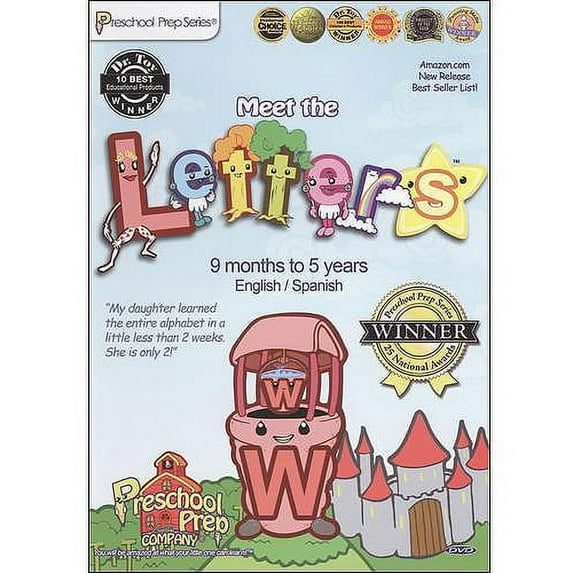 Meet The Letters DVD by Preschool Prep Company