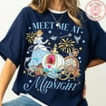 thumbnail image 1 of Meet me at Midnight Cinderella shirt, Magic Kingdom Cinderella Princess Tee,Natural Color,Size M, 1 of 5