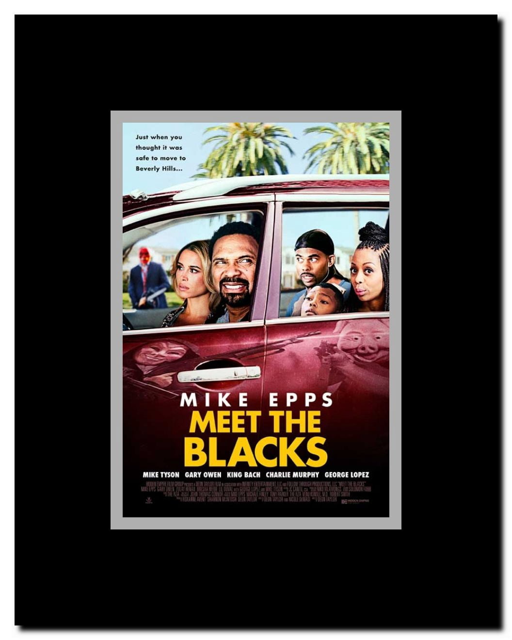 Meet the Blacks Framed Movie Poster