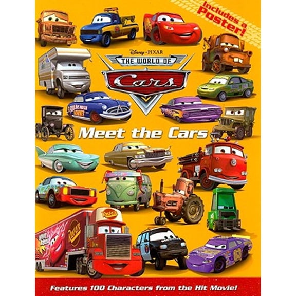 Pre-Owned Meet the Cars (Hardcover) by Disney Books