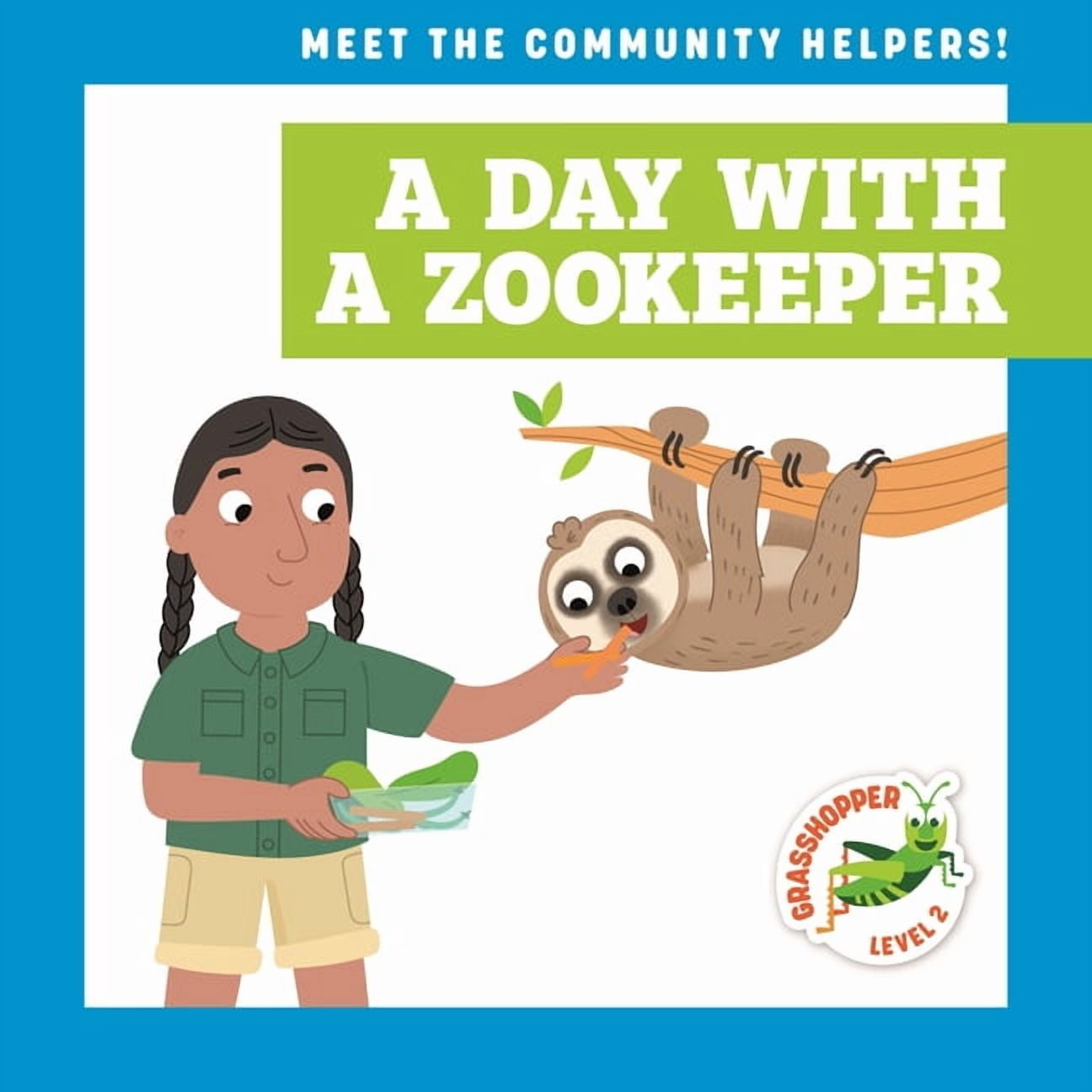 Meet the Community Helpers! A Day with a Zookeeper, (Paperback)