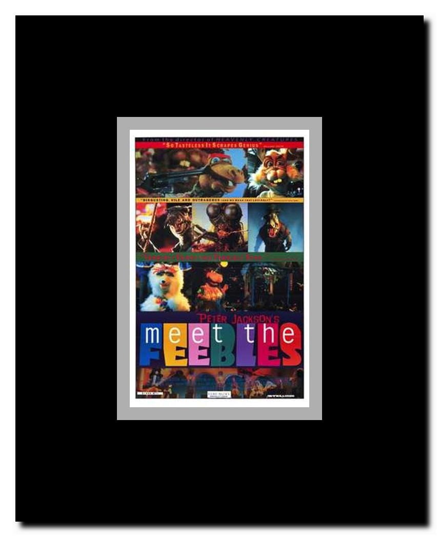 Meet the Feebles Framed Movie Poster