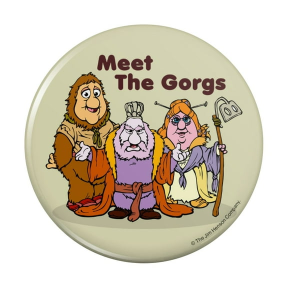 Meet the Gorgs Fraggle Rock Kitchen Refrigerator Locker Button Magnet