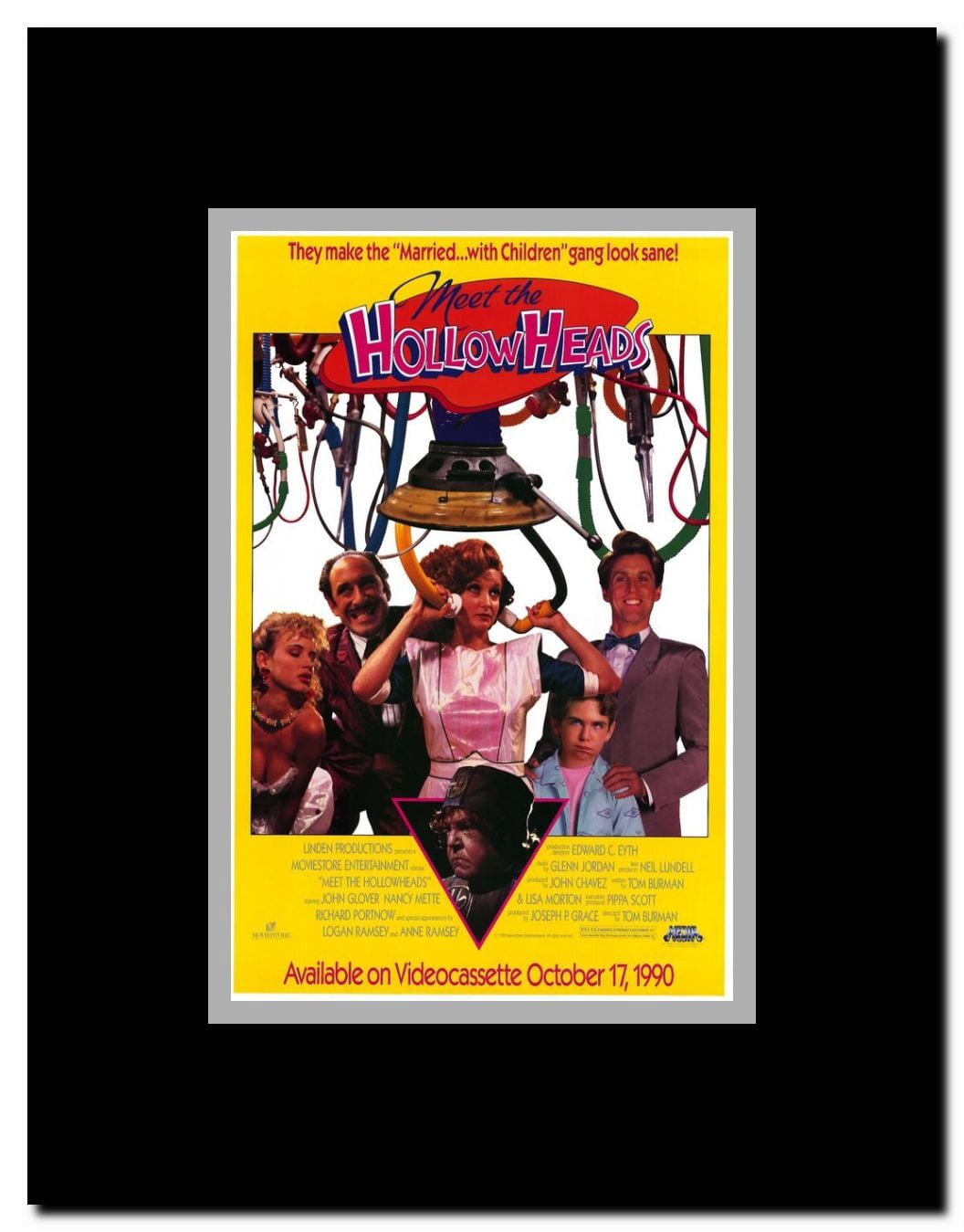 Meet the Hollowheads Framed Movie Poster