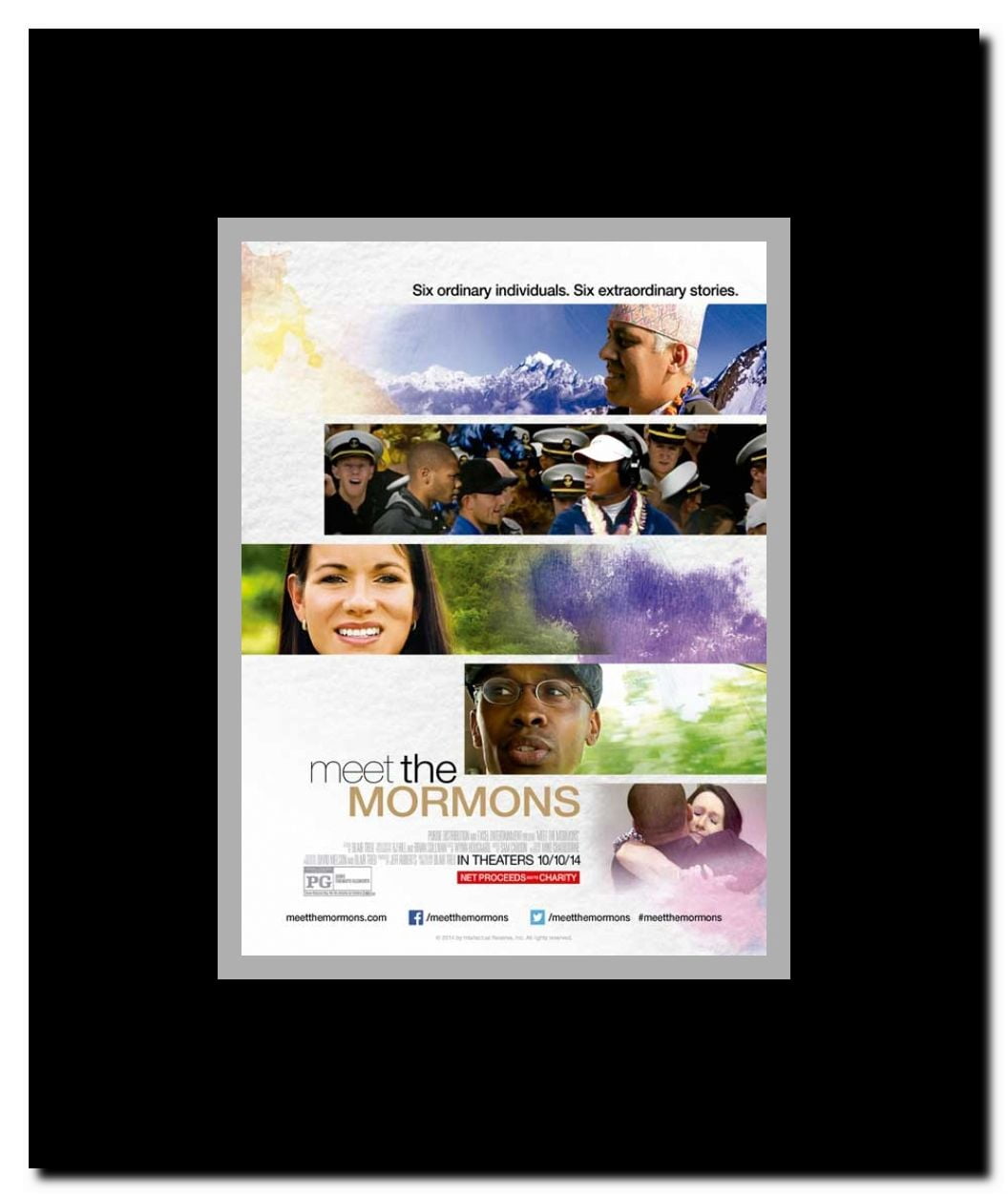 Meet the Mormons Framed Movie Poster