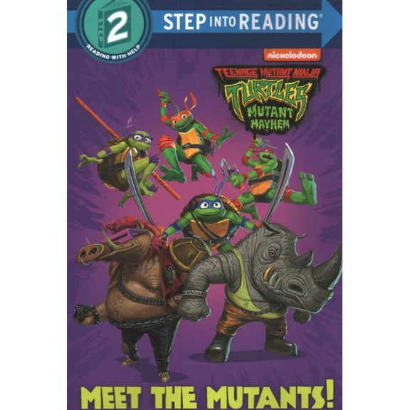 Pre-Owned Meet the Mutants! (Teenage Mutant Ninja Turtles: Mutant Mayhem) (Paperback) 0593646827 9780593646823