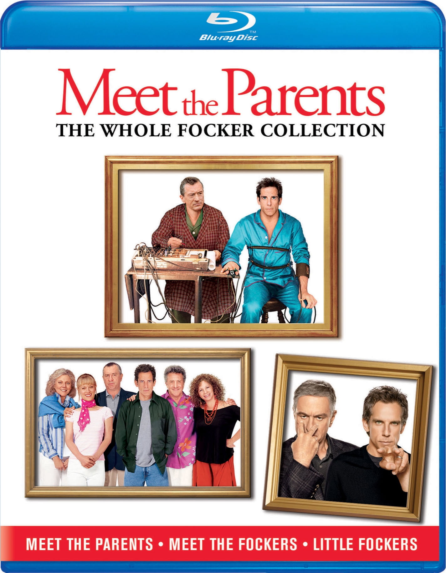 UNIVERSAL STUDIOS Meet the Parents/Meet the Fockers/Little Fockers (Blu-ray Set) [Blu-ray]