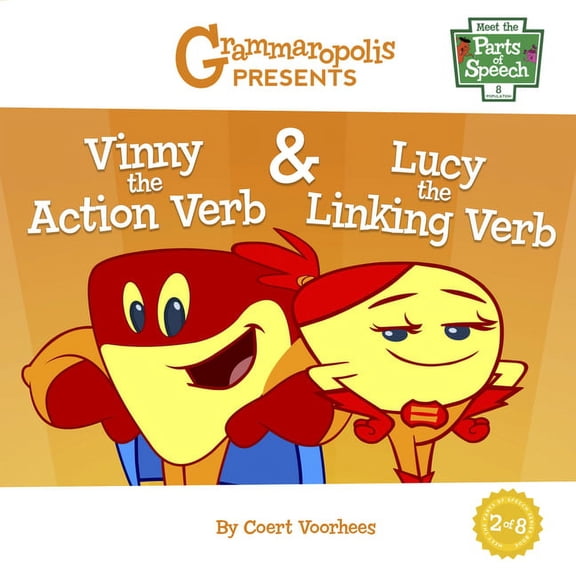 Meet the Parts of Speech Vinny the Action Verb & Lucy the Linking Verb, Book 2, (Paperback)