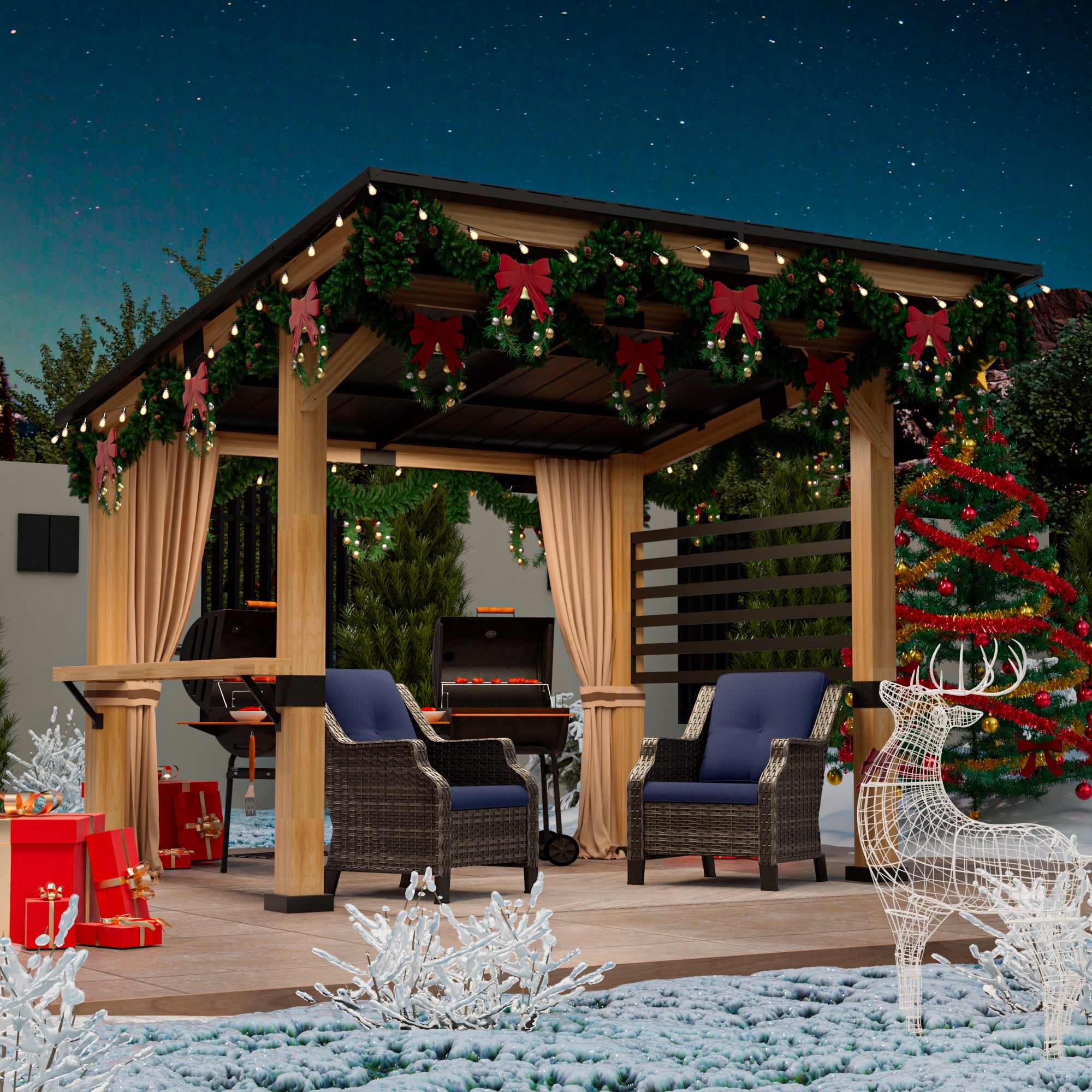 Patio gazebo walmart hotsell