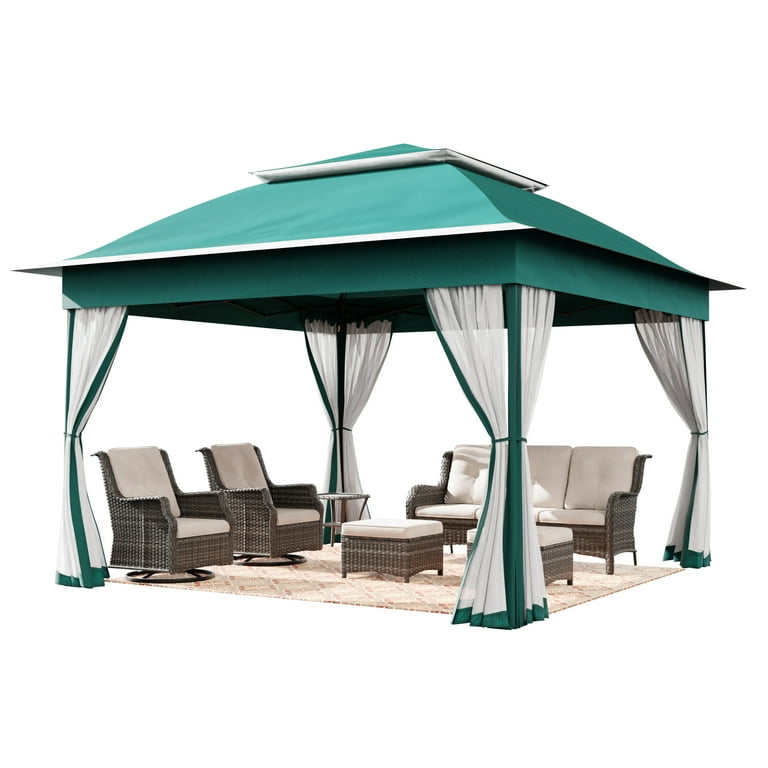 モモ⭐︎ひな Amazon.com : COOSHADE 11x11 Pop Up Gazebo Tent Outdoor