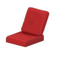 thumbnail image 1 of MeetLeisure 4 Inch Outdoor Cushions, Suitable for Patio Furniture, Water-Resistant & Fade-Resistant, 1 Set, Red, 1 of 9
