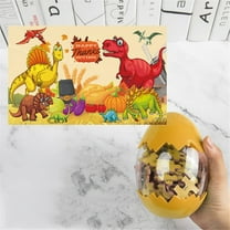 MeetYTOYS 60 Pieces Dinosaur Wooden Puzzles, Educational Learning Toys Birthday Gift