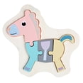 thumbnail image 1 of MeetYTOYS Animals Shaped Jigsaw Puzzles Wooden s, Wooden Montessori Toys Early Development Learning Educational Preschool Toys Birthday Gift(Horse), 1 of 3