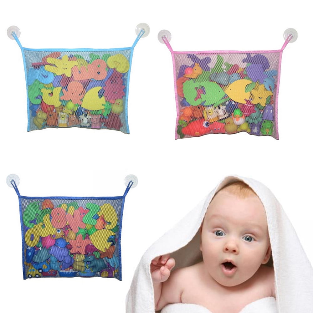 MeetYTOYS Bath Toy Net, Kids Bath Tub Toy Holder Basket, Mesh Bag for ...