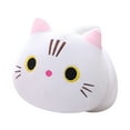 thumbnail image 1 of MeetYTOYS Cat Plush Toy Pillow, Soft Cute Doll Cat Pillow, Stuffed Animal for Kids, Baby Toys Cat Shape Design Sofa Pillow Decoration Doll 25cm/9.85'', 1 of 7