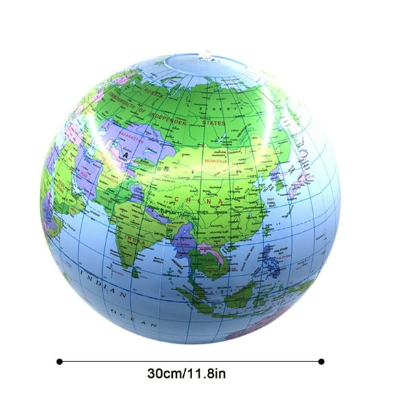 MeetYTOYS 2Pcs Beach Balls for Pool, 12'' Inflatable Swimming Pool Toys for Summer Water Games Birthday Party Supplies Christmas Seasonal