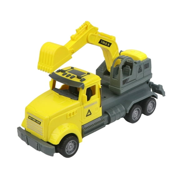 MeetYTOYS Construction Vehicle Trucks Building Toy, Small Engineering Car Model Christmas Gift