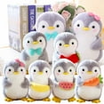thumbnail image 1 of MeetYTOYS Penguin Stuffed Animals Soft, Cute Animal Themed Parties Teacher Student Award, Animal Toys , Great for Nursery Christmas Seasonal, 1 of 7