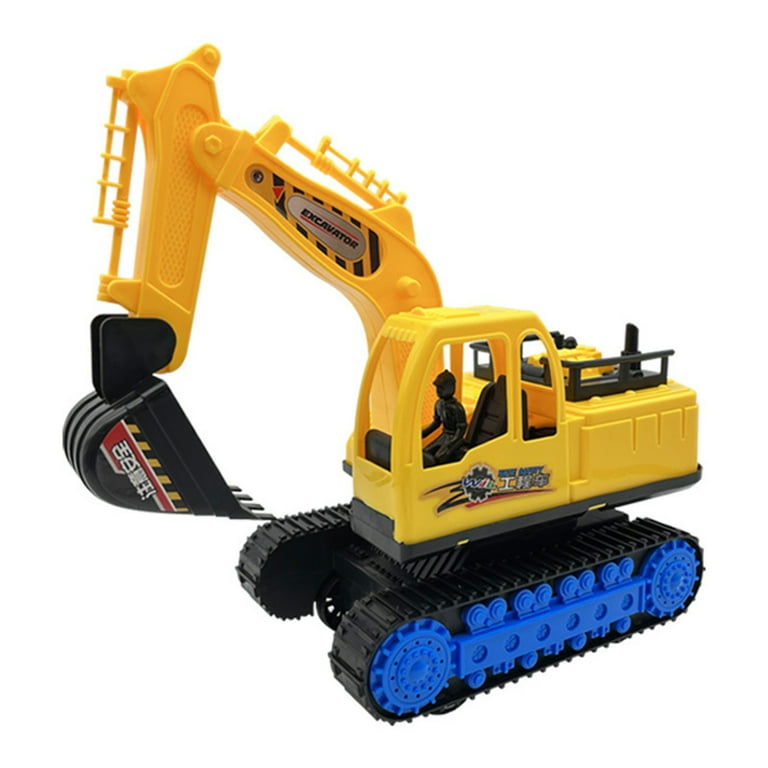 MeetYTOYS Construction Excavator Toy Kids Toy Engineering Digger Truck Car for 3 4 6 7 8 Year Old Boys Girls Educational Toys for Kids Children Walmart