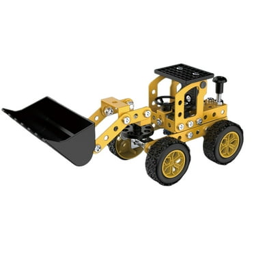 MeetYTOYS Excavator Toy, Metal Building Toys Sets Projects Engineering Excavator Model Metal Building Kit for Construction Toys for Kids Age 8-12