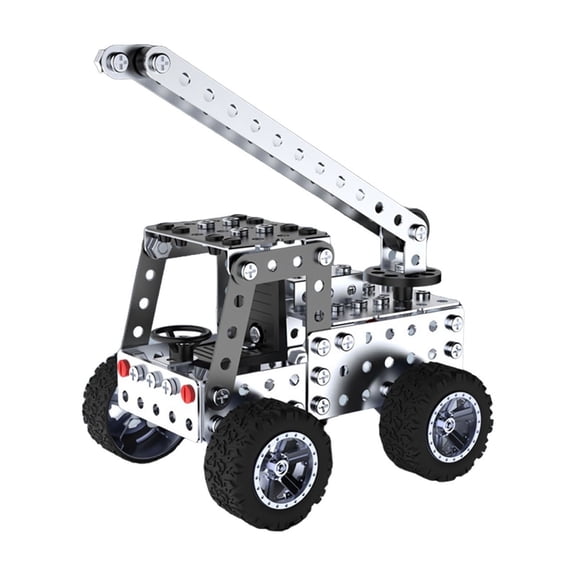 MeetYTOYS Metal Building Toys Sets, Excavator Toy Projects Engineering Excavator Model Metal Building Kit for Construction Toys for Kids Age 8-12