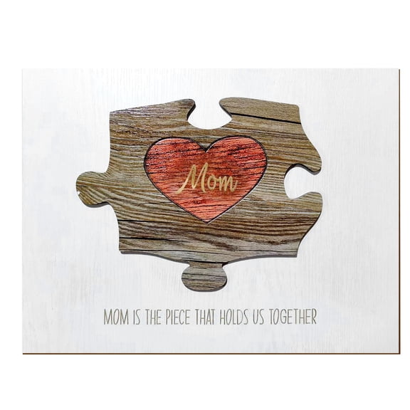 MeetYTOYS Wooden Puzzle, Personalized Mothers Day Christmas Birthday Gifts for Mom, Wall Art Home Decoration