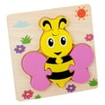 thumbnail image 1 of MeetYTOYS Wooden Puzzles Learning Toys, Animal Shape Jigsaw Puzzles Educational Preschool Gift(Colorful), 1 of 2