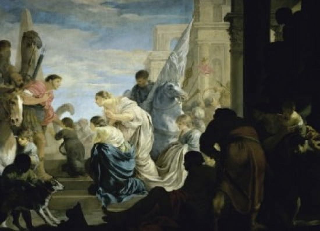 The Meeting of Antony and Cleopatra ca 1645 Sebastien Bourdon (1616-1671French) Oil on canvas Musee du Louvre Paris Canvas Art - Sebastien Bourdon (18 x 24)