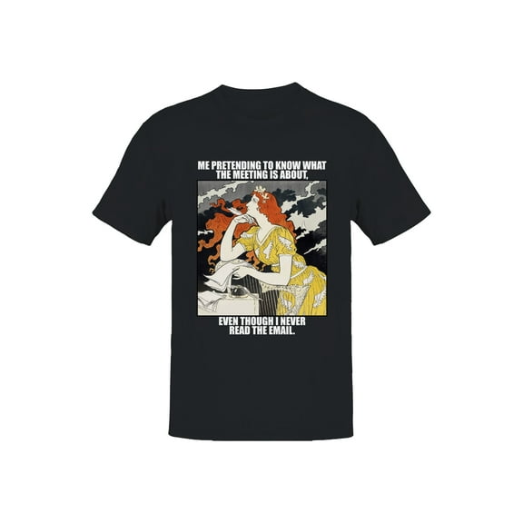 Meeting Meme: Pretending to Know Men's T-shirt