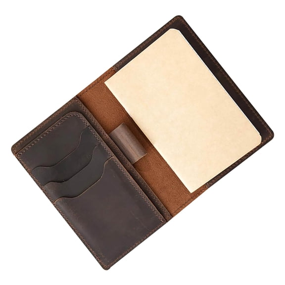 Meeting Notebook Leather Cover Notebook Travel Notebook Daily Notepads