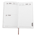 Meeting Notepad Agenda Notebook 2025 Schedule Office Planner Travel 24/