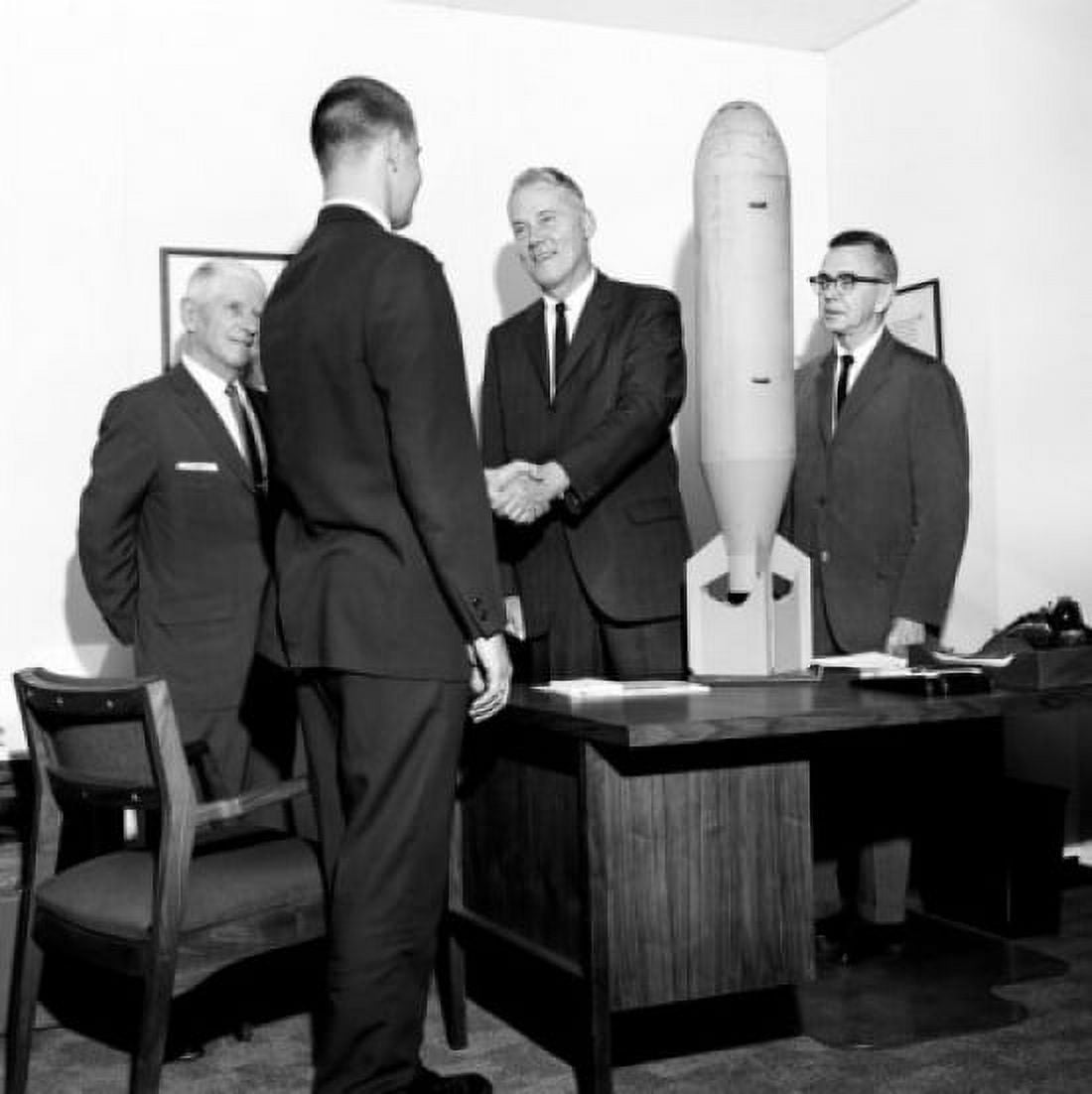 Meeting of bomb engineers Canvas Art - (18 x 24)