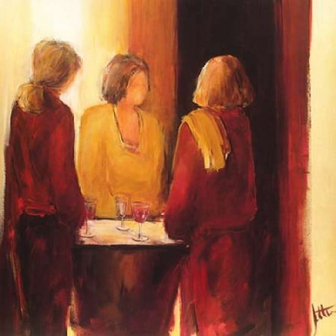 Meeting place I Canvas Art - Jettie Roseboom (24 x 24)
