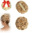 thumbnail image 1 of Meetitsneeds Bun Extension Hair Clips, Bun Extension Clips for Women, Claw Clip Messy Piece Bun Clip With Claw, Wave Curly Hairpieces for Daily Wear (SW283-105), 1 of 7