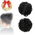 thumbnail image 1 of Meetitsneeds Bun Extension Hair Clips, Bun Extension Clips for Women, Claw Clip Messy Piece Bun Clip With Claw, Wave Curly Hairpieces for Daily Wear (SW283-1B), 1 of 7