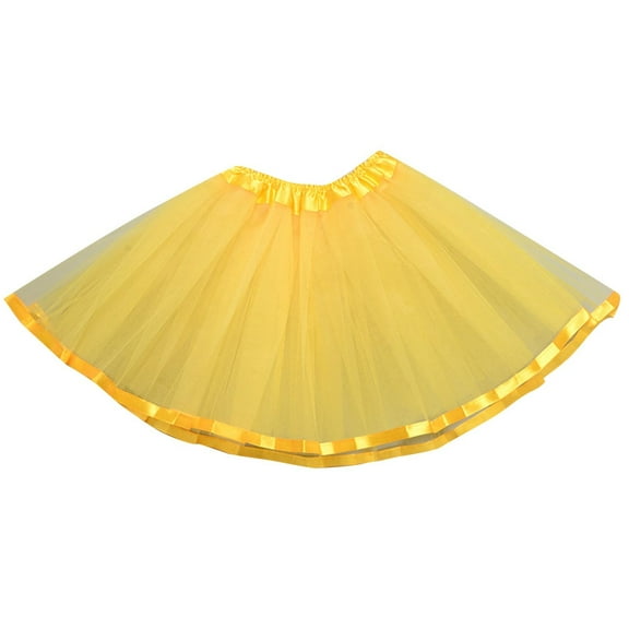 MeetoTime Baby Girls Clothes 1-6 Years Elastic Waist Mesh Cake Skirt Layered Puffy Princess Dress for Girls