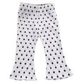 thumbnail image 1 of MeetoTime Toddler Girls Flared Pants 1-7 Years Polka Dot Printed Elastic Waist Summer Thin Long Pants Baby Clothes, 1 of 3