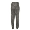 thumbnail image 1 of MeetoTime Winter Fleece Pants for Women Casual High Waisted Sweatpants Athletic Wide Leg Baggy Comfy Soft Warm Fuzzy Pants, 1 of 6